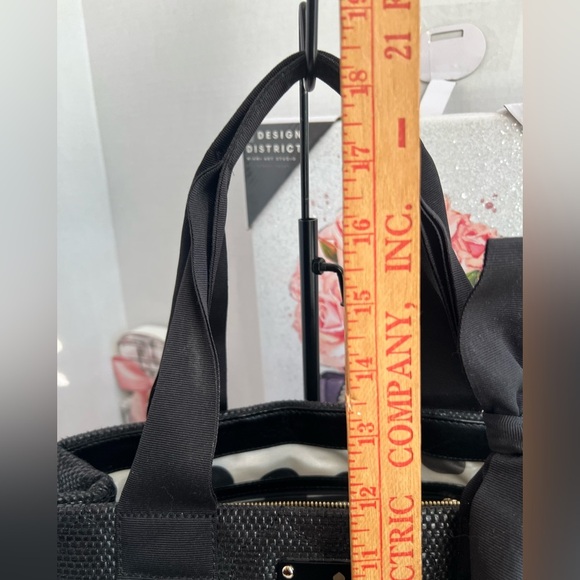 Kate Spade quilted Grosgrain Ribbon Bow Black tote bag - Picture 5 of 14